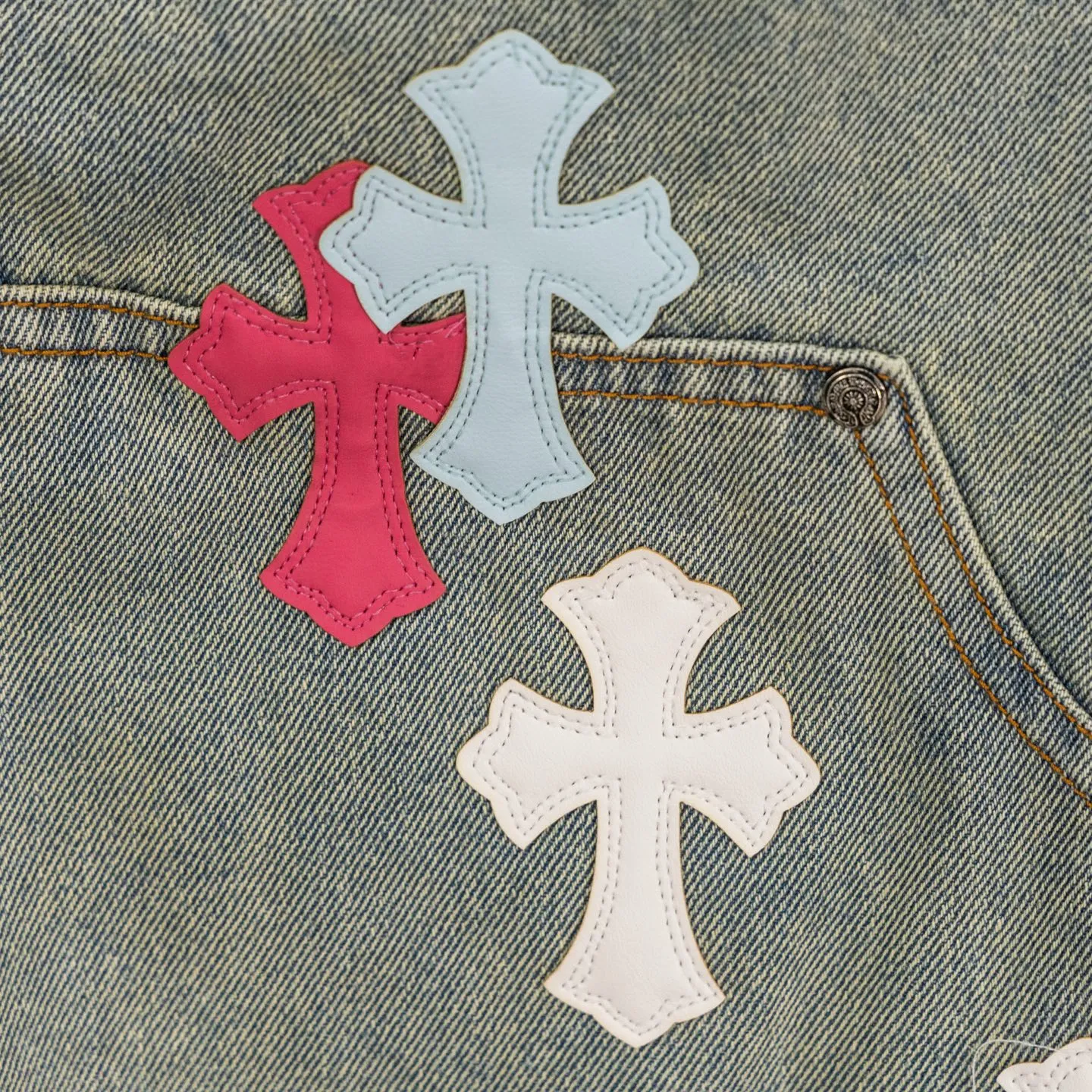 ：H 60 chrome hearts Series New Arrival vintage levis remake remake remake remake #CHROME HEARTS Same Style